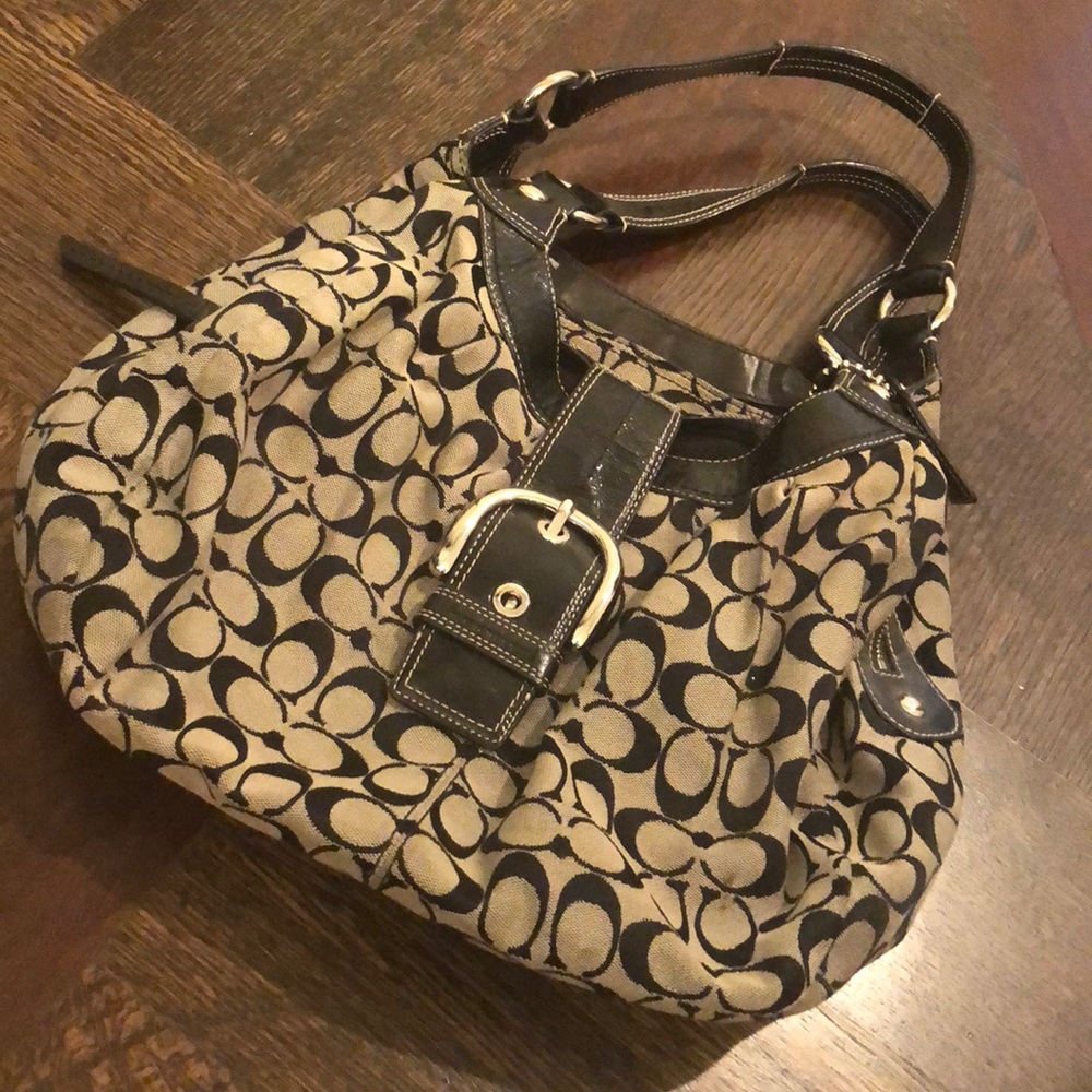 coach shoulder purse